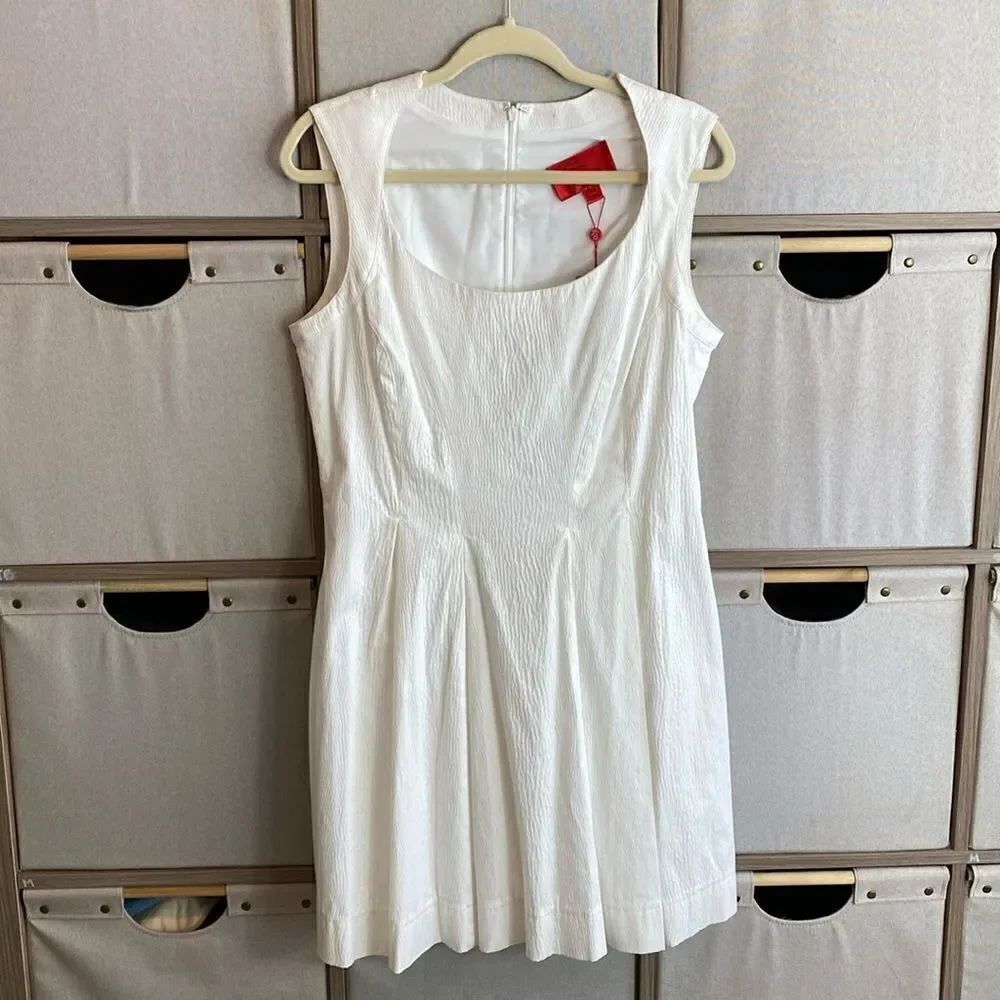 Zac Posen Round neck skater dress